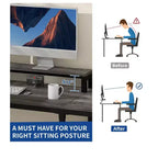 Bureau en L de 65 pouces avec plateau relevable, bureau d'angle pour ordinateur avec tiroir de classement pour bureau à domicile
