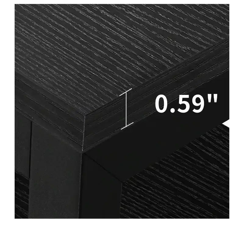 Bureau en L de 65 pouces avec plateau relevable, bureau d'angle pour ordinateur avec tiroir de classement pour bureau à domicile