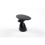 Table d'appoint en fibre de verre Lucky Stone, coin minimaliste, café, décoration, salon, chambre, chambre d'amis