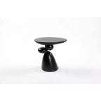 Table d'appoint en fibre de verre Lucky Stone, coin minimaliste, café, décoration, salon, chambre, chambre d'amis
