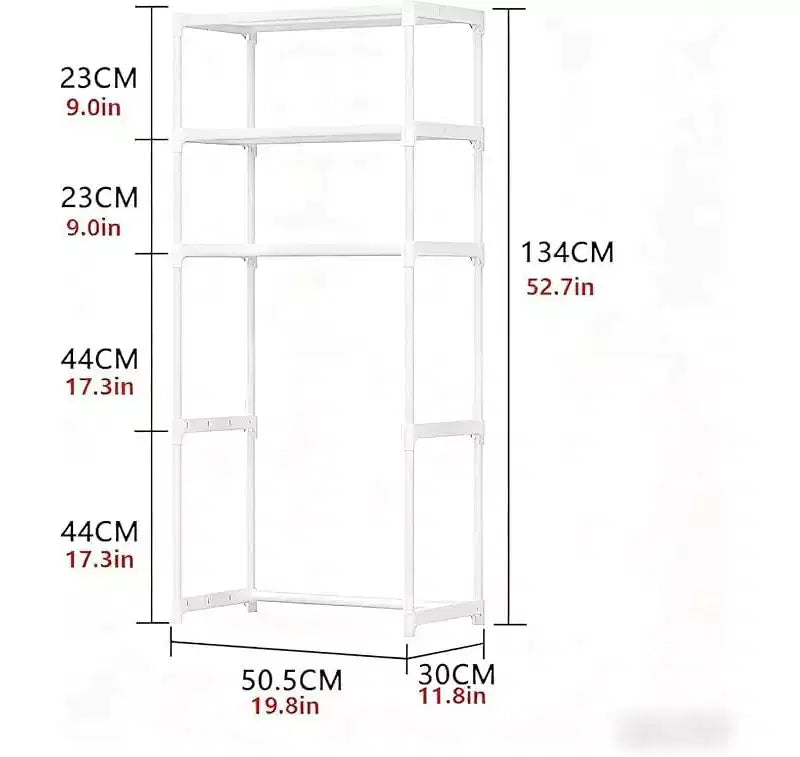 Étagère de toilettes en métal à trois niveaux, étagère de rangement de toilettes autoportante peu encombrante, étagère de salle de bain haute, convient aux toilettes, salles de bain, buanderies