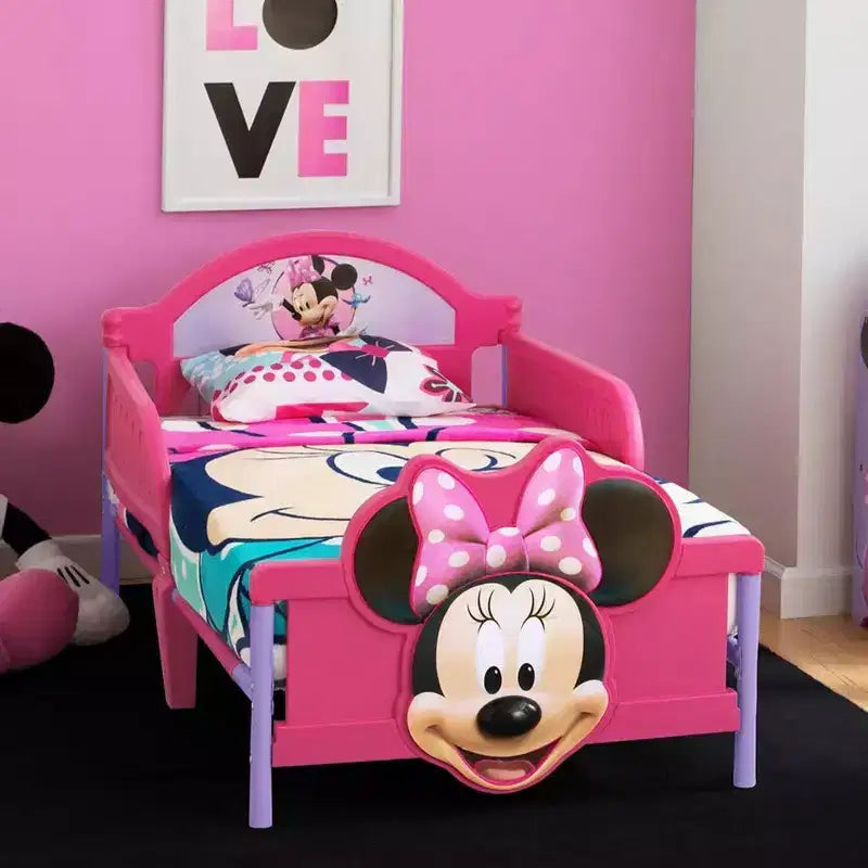 Lit enfant 3D Minnie Mouse Delta Children