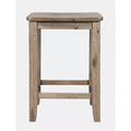 Tabouret de bar Jofran Eastern Tides sans dossier en bois brossé (lot de 2)