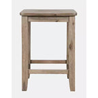 Tabouret de bar Jofran Eastern Tides sans dossier en bois brossé (lot de 2)