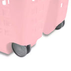 Lot de 4 paniers à linge à roulettes Sterilite Ultra, 60 litres, avec poignées, rose