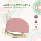Fauteuil à bascule pour enfants, Chaise pour tout-petits Princesse Couronne, Fauteuil à bascule pour enfants pour chambre, salle de jeux