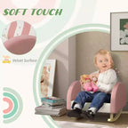 Fauteuil à bascule pour enfants, Chaise pour tout-petits Princesse Couronne, Fauteuil à bascule pour enfants pour chambre, salle de jeux