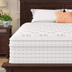 Matelas hybride Whisen 14 King, matelas ergonomique de luxe, matelas en mousse à mémoire de forme, ressorts ensachés
