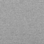 Cadre de lit Gris clair Polyester, Contreplaqué, Bois d'ingénierie Lit jumeau XL