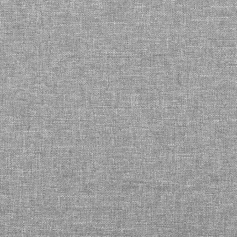 Cadre de lit Gris clair Polyester, Contreplaqué, Bois d'ingénierie Lit jumeau XL