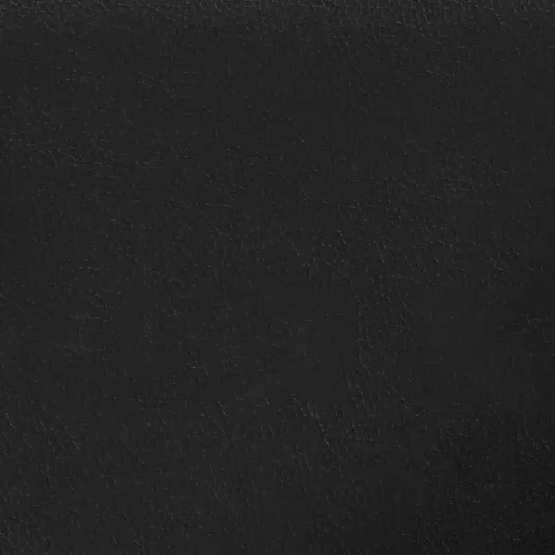 Cadre de lit en similicuir noir, contreplaqué, bois manufacturé Twin XL