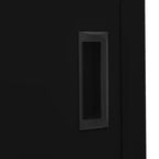vidaXL Classeur de rangement verrouillable avec porte coulissante en acier
