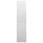 vidaXL Classeur de rangement verrouillable avec porte coulissante en acier