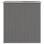 vidaXL Meuble de rangement classeur de bureau avec serrure pour bureau à domicile Acier - Gris clair Sans jardinière