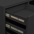 vidaXL Meuble de rangement classeur de bureau avec serrure pour bureau à domicile Acier - Gris clair Sans jardinière
