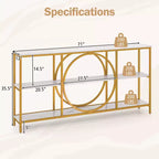 Costway Meuble de rangement en bois pour bijoux, coffre, boîte et organisateur, cadeau de Noël