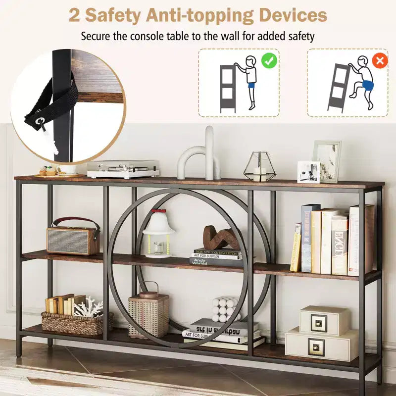 Costway Meuble de rangement en bois pour bijoux, coffre, boîte et organisateur, cadeau de Noël