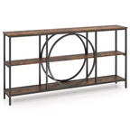 Costway Jewelry Wood Cabinet Armoire Storage Box Chest St& Organizer Christmas Gift