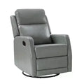 Coral Swivel Recliner with Metal Base|ARTFUL LIVING DESIGNS