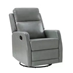 Coral Swivel Recliner with Metal Base|ARTFUL LIVING DESIGNS
