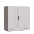 PexFix Bahut en Bois Moderne Meuble de Rangement avec 2 Portes et Étagère Réglable Consoles d'Appoint pour Salle à Manger/Salon Entrée