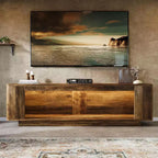 Meuble TV Lantine 70.9", console multimédia pour téléviseurs 65/70/75/80 pouces, meuble de télévision pour salon