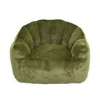 TUYOHW Fauteuil poire avec accoudoirs, chaise longue remplie de mousse à mémoire de forme haute densité, grand canapé paresseux pour adultes salon, housse amovible et lavable