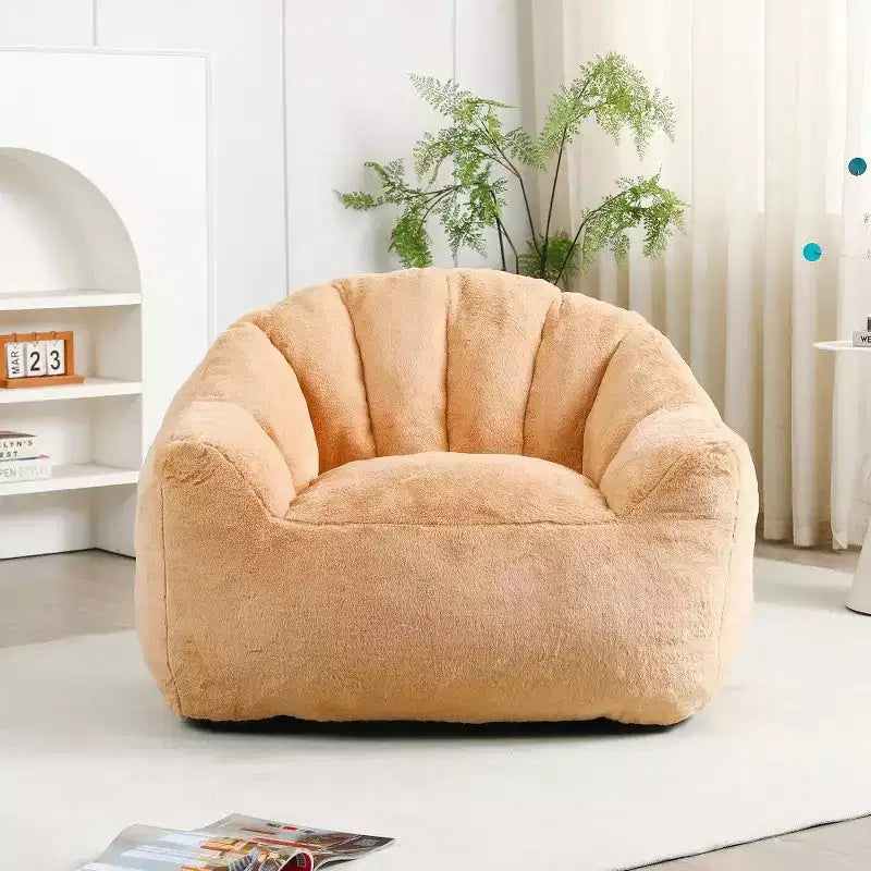 TUYOHW Fauteuil poire avec accoudoirs, chaise longue remplie de mousse à mémoire de forme haute densité, grand canapé paresseux pour adultes salon, housse amovible et lavable