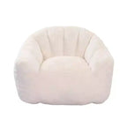 TUYOHW Fauteuil poire avec accoudoirs, chaise longue remplie de mousse à mémoire de forme haute densité, grand canapé paresseux pour adultes salon, housse amovible et lavable