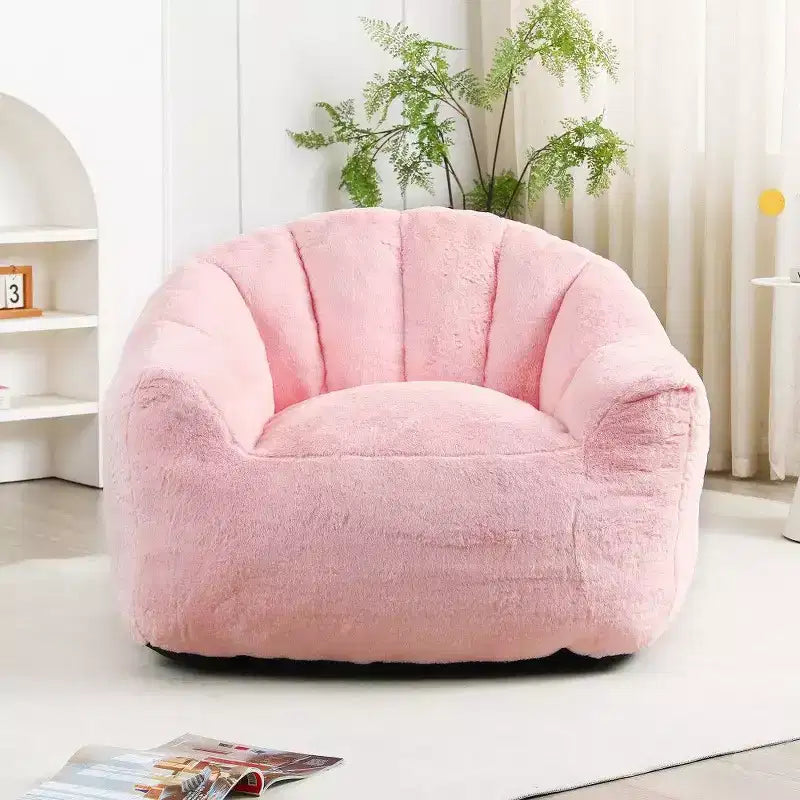 TUYOHW Fauteuil poire avec accoudoirs, chaise longue remplie de mousse à mémoire de forme haute densité, grand canapé paresseux pour adultes salon, housse amovible et lavable