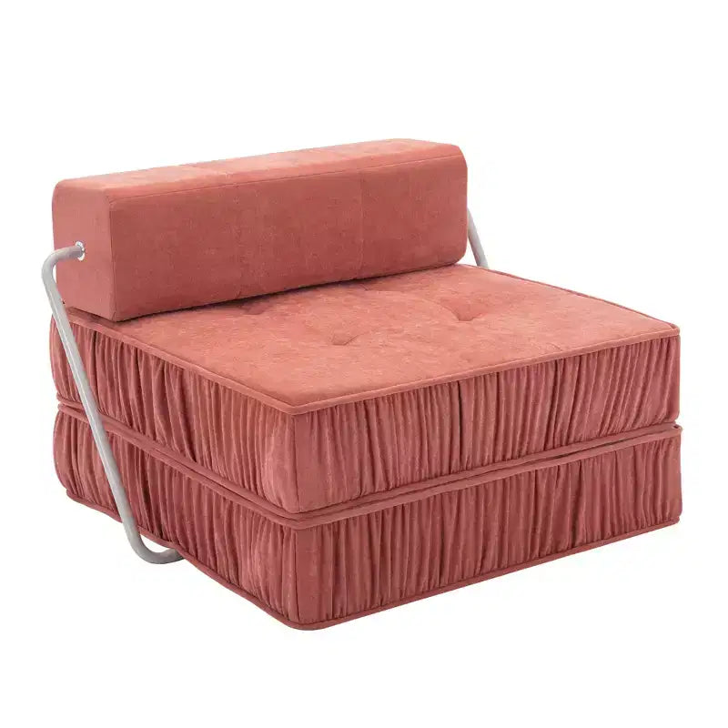 Canapé pliant, canapé-lit et matelas de sol convertibles, lit compact avec dossier amovible