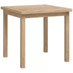 vidaXL Side Table 17.7x17.7x17.7 Solid Wood Teak