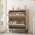 Bureau de travail laqué avec 2 tiroirs de rangement et stabilisateur en X