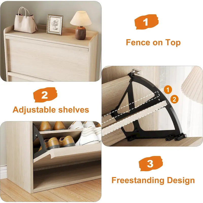 Bureau de travail laqué avec 2 tiroirs de rangement et stabilisateur en X
