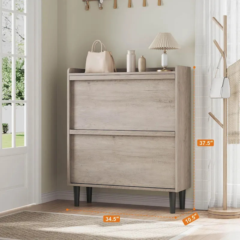 Bureau de travail laqué avec 2 tiroirs de rangement et stabilisateur en X