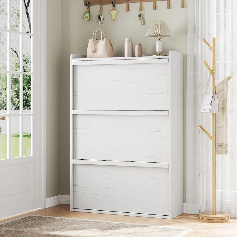 Bureau de travail laqué avec 2 tiroirs de rangement et stabilisateur en X