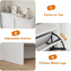 Bureau de travail laqué avec 2 tiroirs de rangement et stabilisateur en X