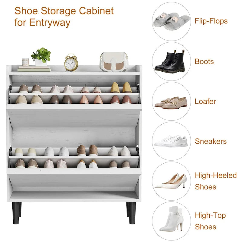 Bureau de travail laqué avec 2 tiroirs de rangement et stabilisateur en X