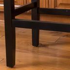 Lot de 2 tabourets de bar à hauteur de comptoir Lissette marron - Christopher Knight Home : Cuir reconstitué, clous en bronze, cadre en hévéa