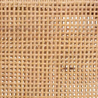 Tabouret de bar hauteur comptoir Caspia en bois et rotin Naturel/Noyer - bali & pari