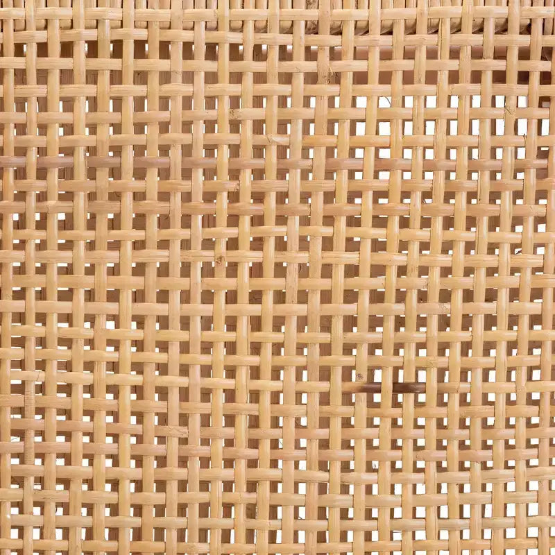 Tabouret de bar hauteur comptoir Caspia en bois et rotin Naturel/Noyer - bali & pari