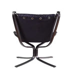 Fauteuil d'appoint en cuir pleine fleur Carney 30" bleu vintage - Acme Furniture : Structure en métal, aucun assemblage requis, garantie de 60 jours