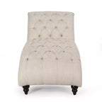 Chauffeuse contemporaine en tissu Varnell avec pieds tournés - Christopher Knight Home