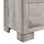Table de chevet à 2 tiroirs Adam gris - Picket House Furnishings