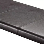 Bancs Winsome Espresso Brown : Similicuir capitonné, Aucun assemblage, Siège souple en PU