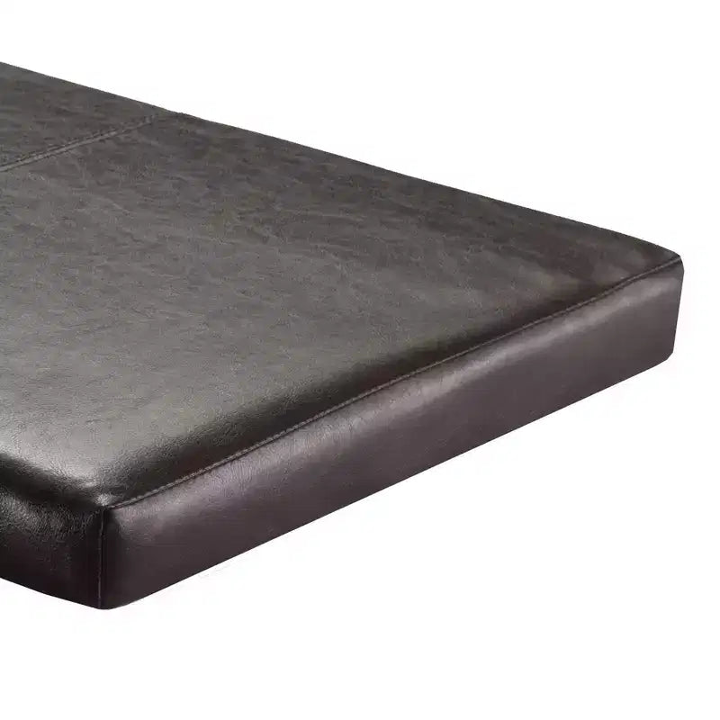 Bancs Winsome Espresso Brown : Similicuir capitonné, Aucun assemblage, Siège souple en PU