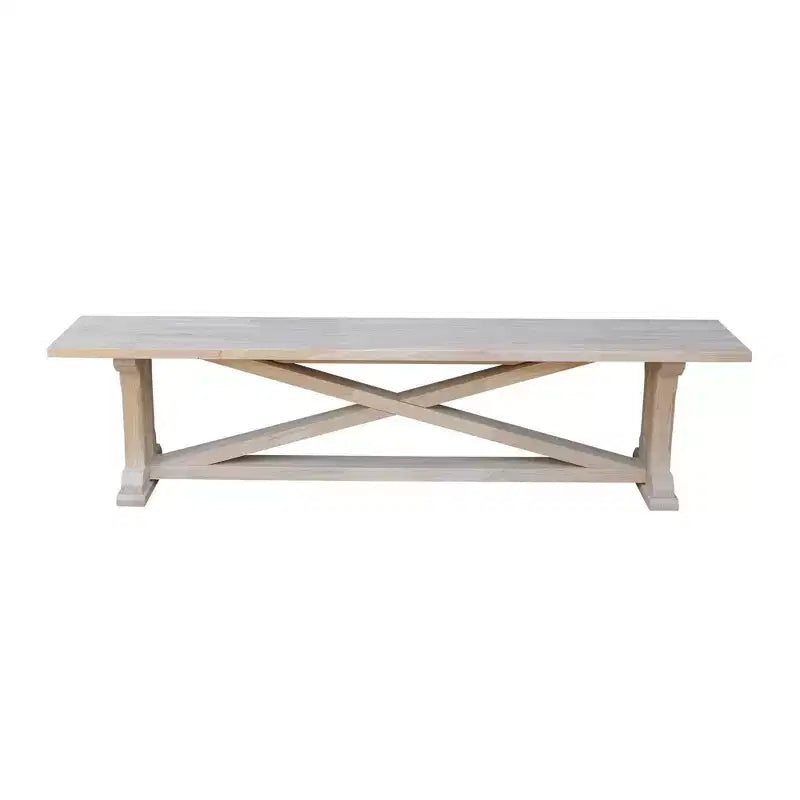 Alexa Bench en bois naturel - International Concepts