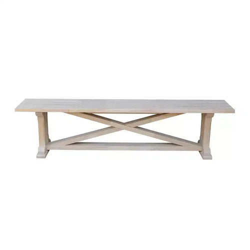 Alexa Bench en bois naturel - International Concepts