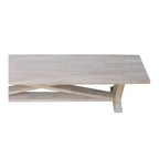 Alexa Bench en bois naturel - International Concepts
