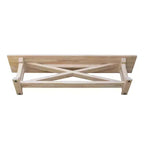 Alexa Bench en bois naturel - International Concepts